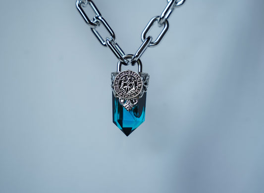 The Twins - Gemini Crystal Pendant