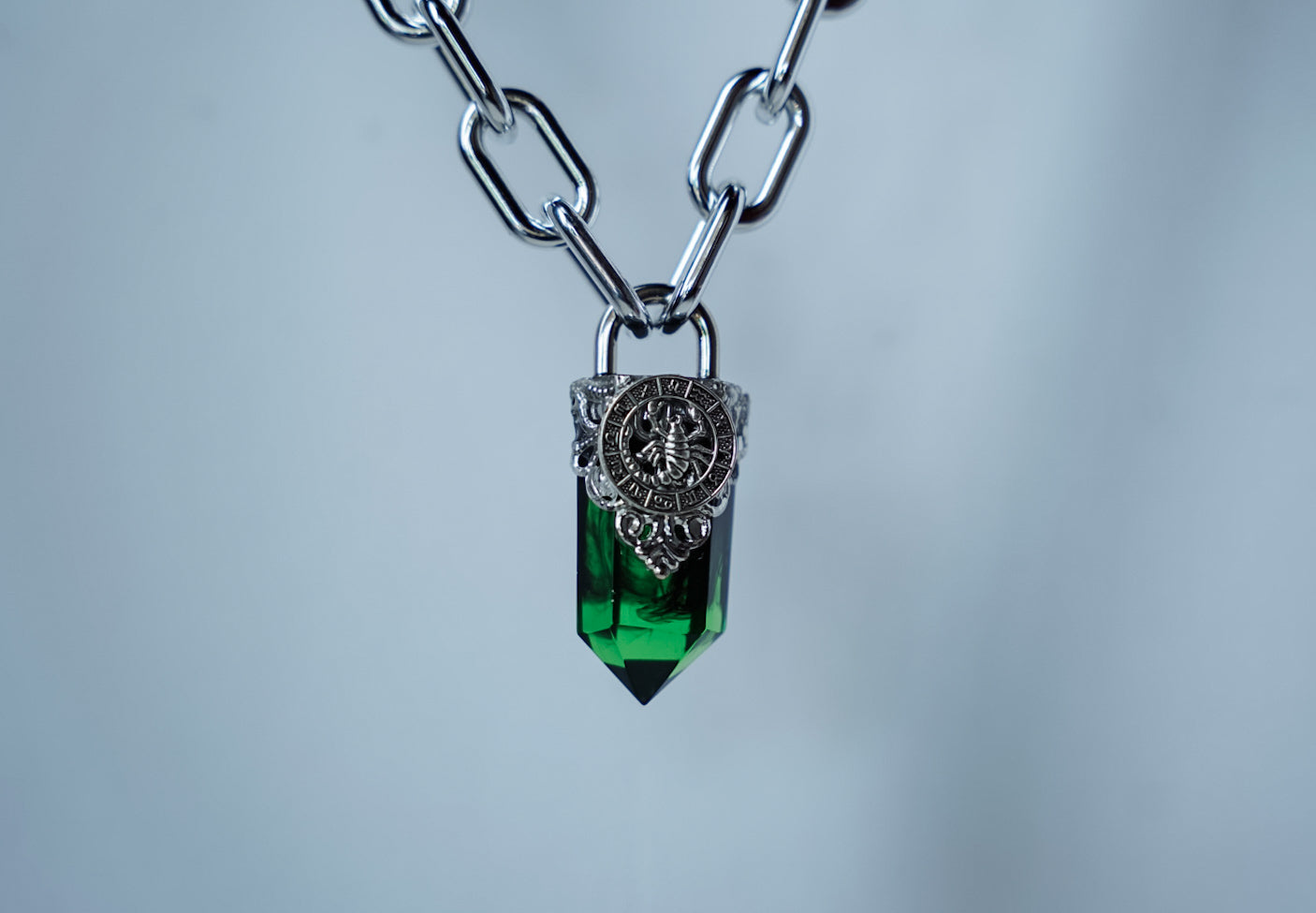 The Scorpion - Scorpio Crystal Pendant