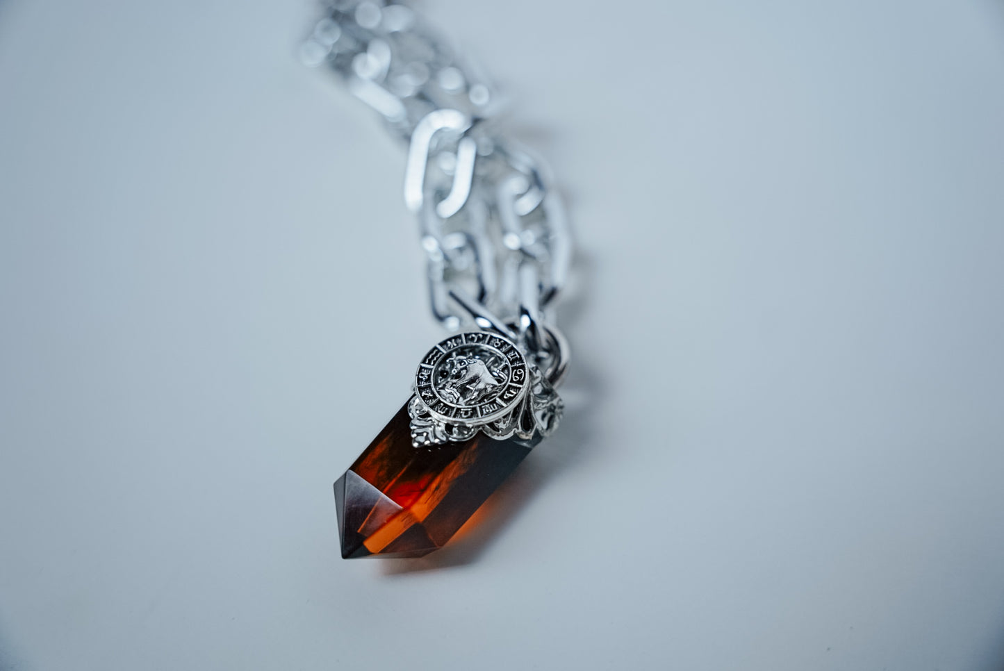 The Bull - Taurus Crystal Pendant