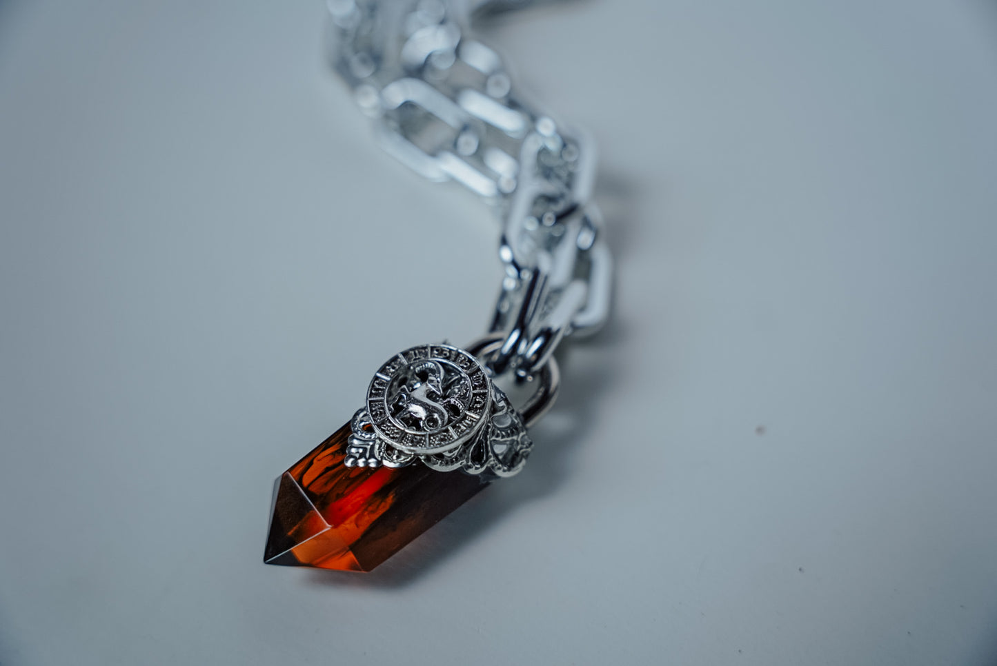 The Goat - Capricorn Crystal Pendant