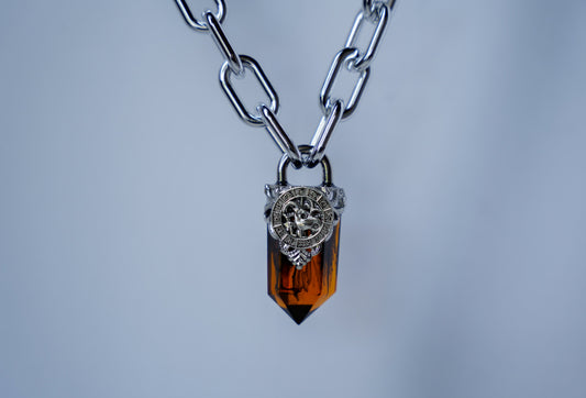 The Goat - Capricorn Crystal Pendant